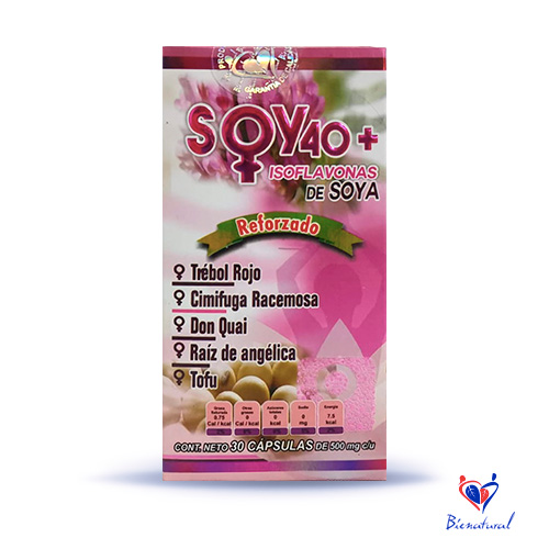 Soya 40+  30 CAPS